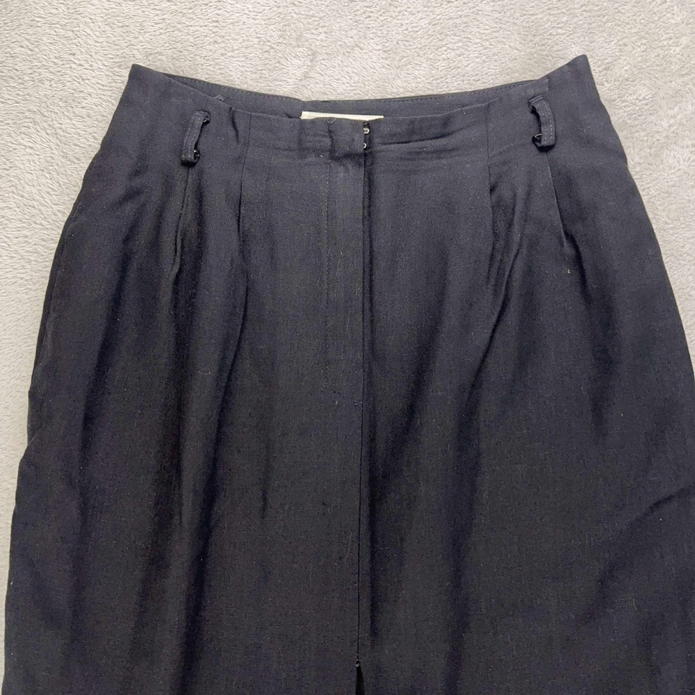 JH Collectibles Vintage Pencil Skirt Midi Slit High Waist‎ Petites Size 6 Career - Picture 2 of 8